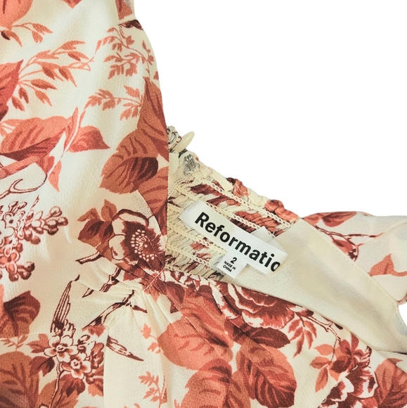 Reformation Violeta Dress Toile De Jouy - Picture 7 of 11